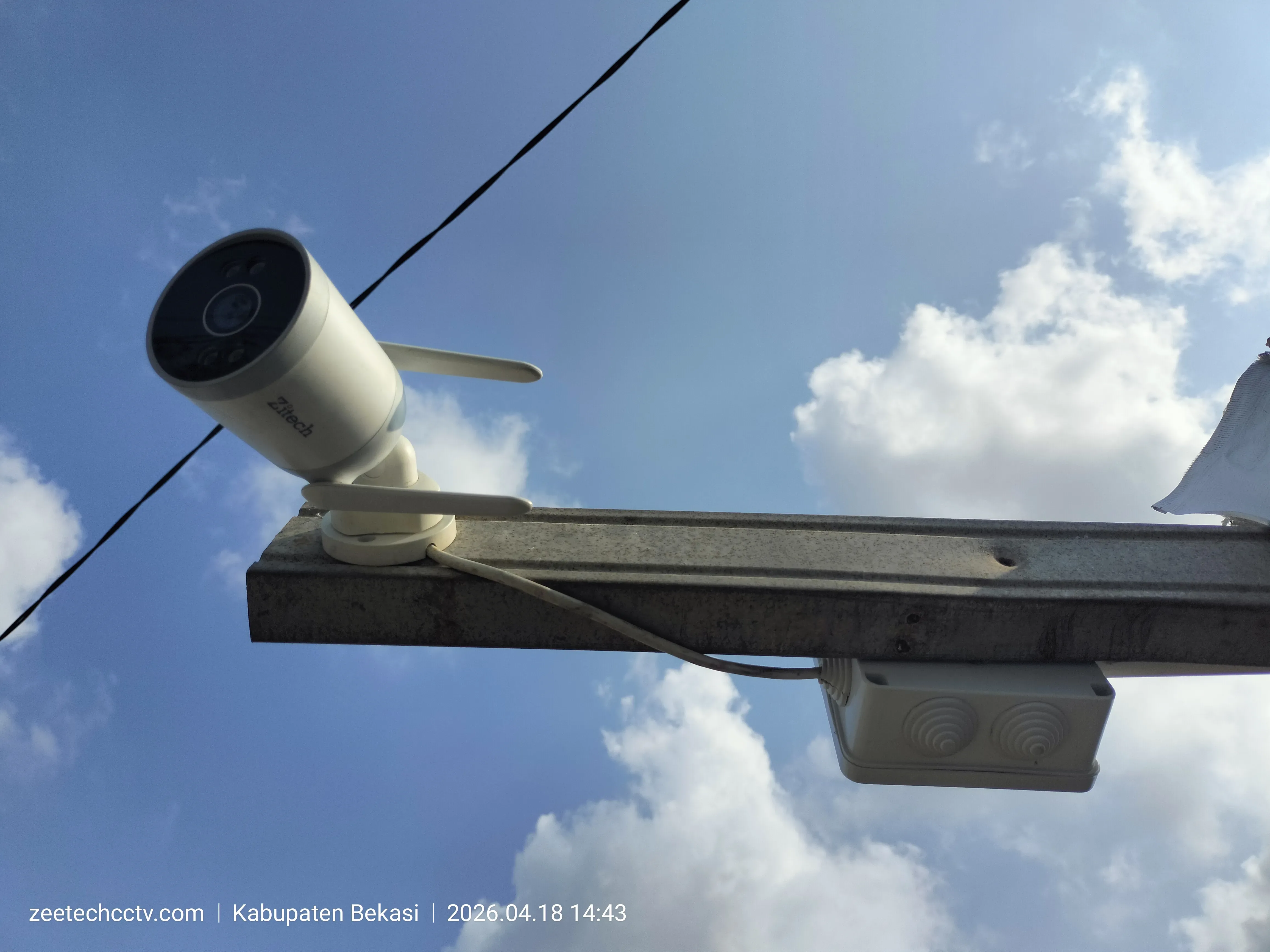 Pemasangan CCTV di sekolah PAUD Bekasi - ZeeTech CCTV